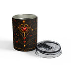 10oz Heart Key Tumbler — Romantic Gothic Love Travel Cup - Aurora Path Media3063928887907403415410oz Heart Key Tumbler — Romantic Gothic Love Travel Cup10oz