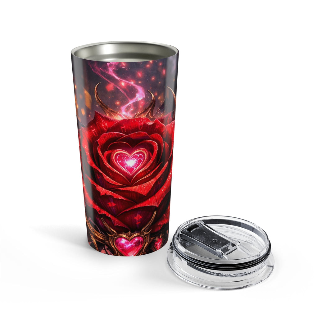 20oz Rose Heart Tumbler — Gothic Candlelit Romance Travel Mug - Aurora Path Media2579541964238657269620oz Rose Heart Tumbler — Gothic Candlelit Romance Travel Mug20oz