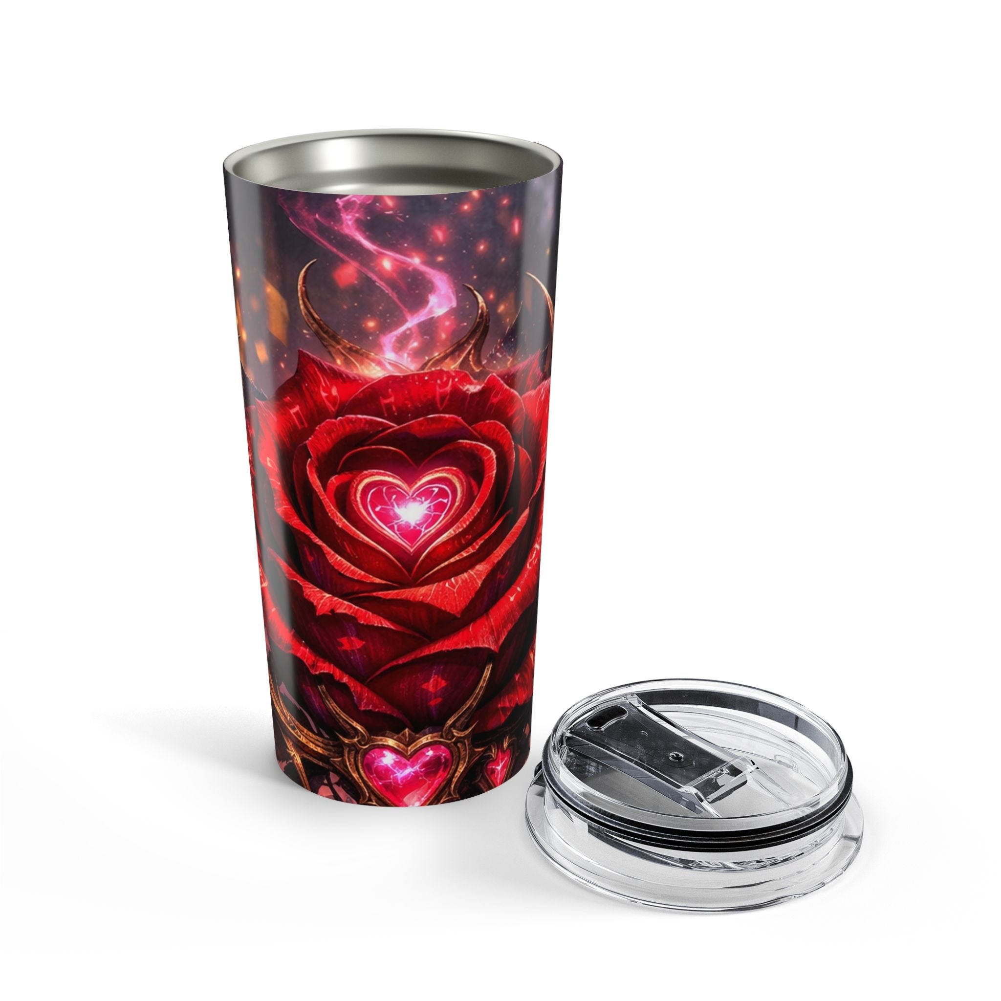 20oz Rose Heart Tumbler — Gothic Candlelit Romance Travel Mug - Aurora Path Media2579541964238657269620oz Rose Heart Tumbler — Gothic Candlelit Romance Travel Mug20oz