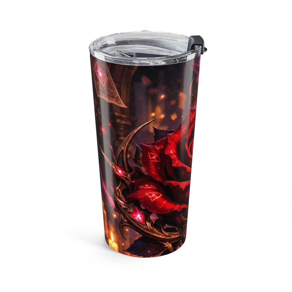20oz Rose Heart Tumbler — Gothic Candlelit Romance Travel Mug - Aurora Path Media2579541964238657269620oz Rose Heart Tumbler — Gothic Candlelit Romance Travel Mug20oz