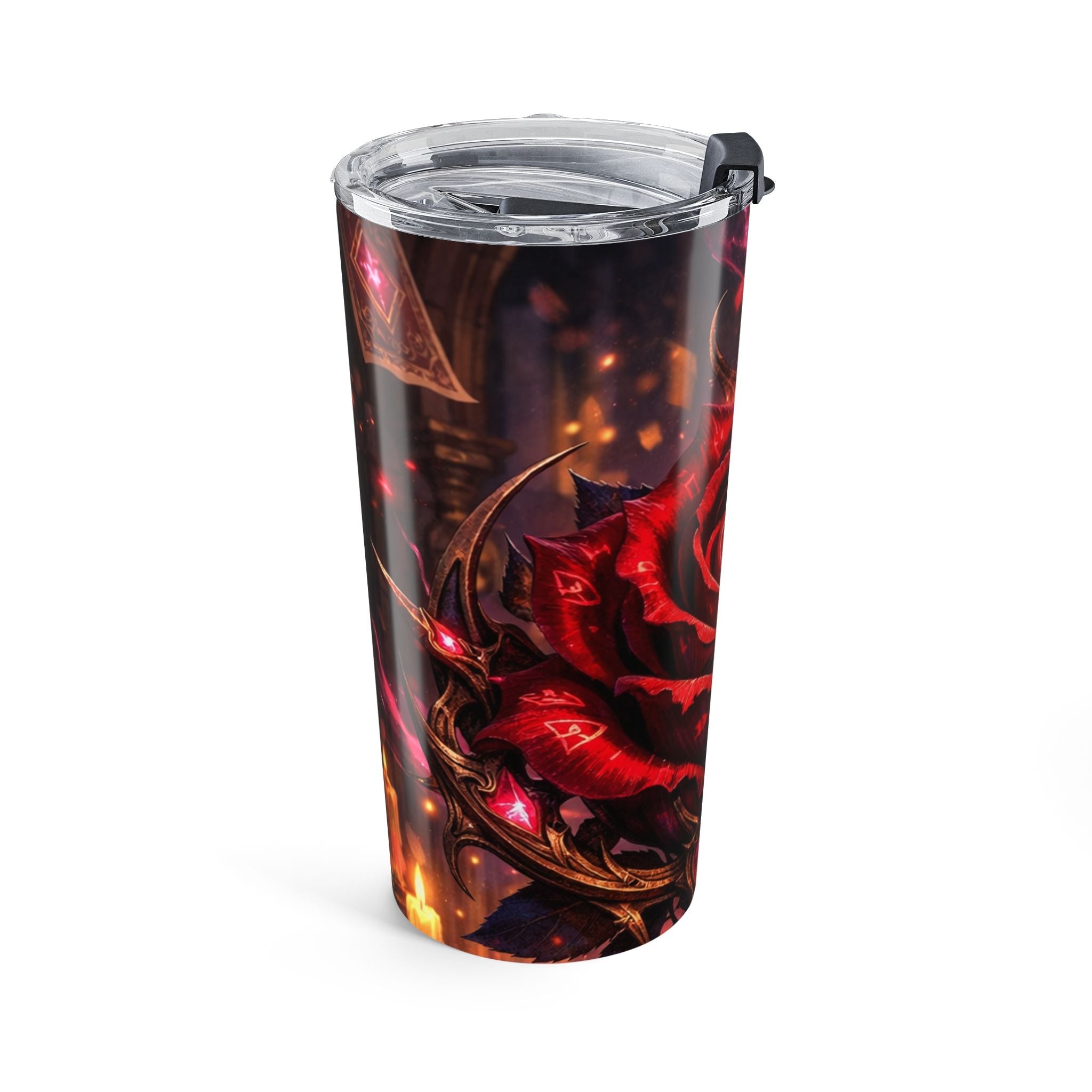 20oz Rose Heart Tumbler — Gothic Candlelit Romance Travel Mug - Aurora Path Media2579541964238657269620oz Rose Heart Tumbler — Gothic Candlelit Romance Travel Mug20oz