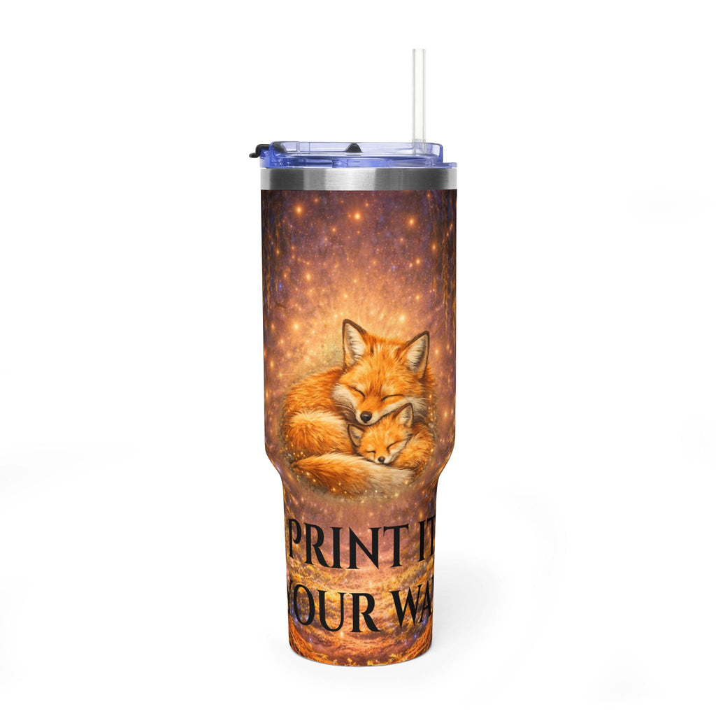 🌷 40oz Fox Forest Vacuum Tumbler Insulated Thermal Travel Mug — Fox Mom & Baby Design - Aurora Path Media12302498005218486098🌷 40oz Fox Forest Vacuum Tumbler Insulated Thermal Travel Mug — Fox Mom & Baby DesignLight Purple40oz