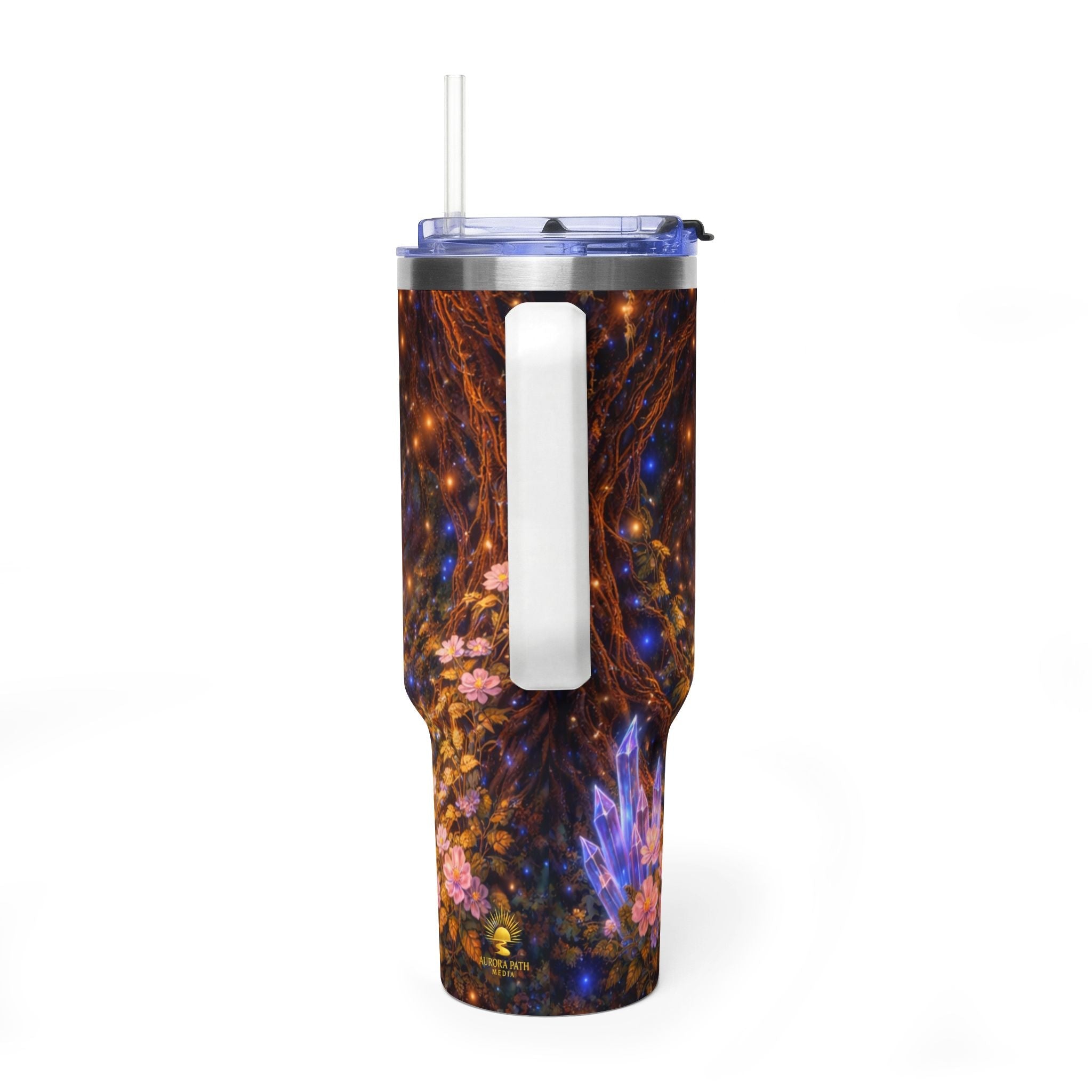 🌷 40oz Fox Forest Vacuum Tumbler Insulated Thermal Travel Mug — Fox Mom & Baby Design - Aurora Path Media12302498005218486098🌷 40oz Fox Forest Vacuum Tumbler Insulated Thermal Travel Mug — Fox Mom & Baby DesignLight Purple40oz