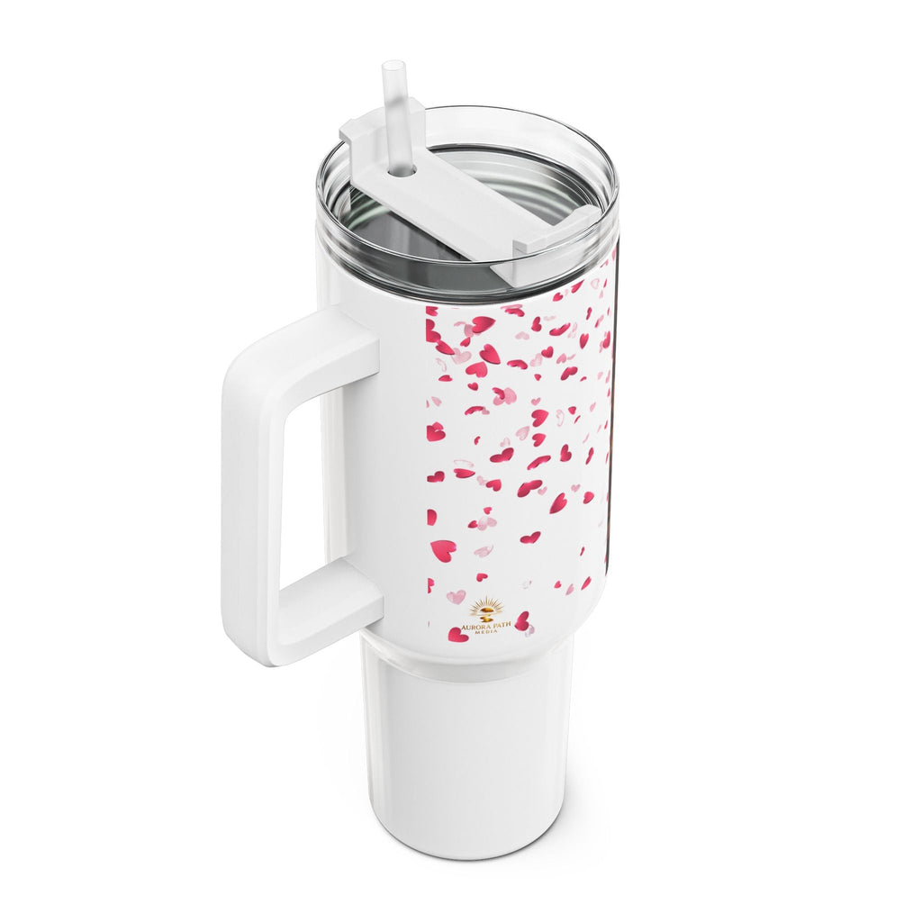 40oz Rose Tumbler with Heart Petal Design — Insulated Travel Mug for Valentine’s & Romantic Gifts - Aurora Path Media2006786607792487992340oz Rose Tumbler with Heart Petal Design — Insulated Travel Mug for Valentine’s & Romantic GiftsWhite40oz