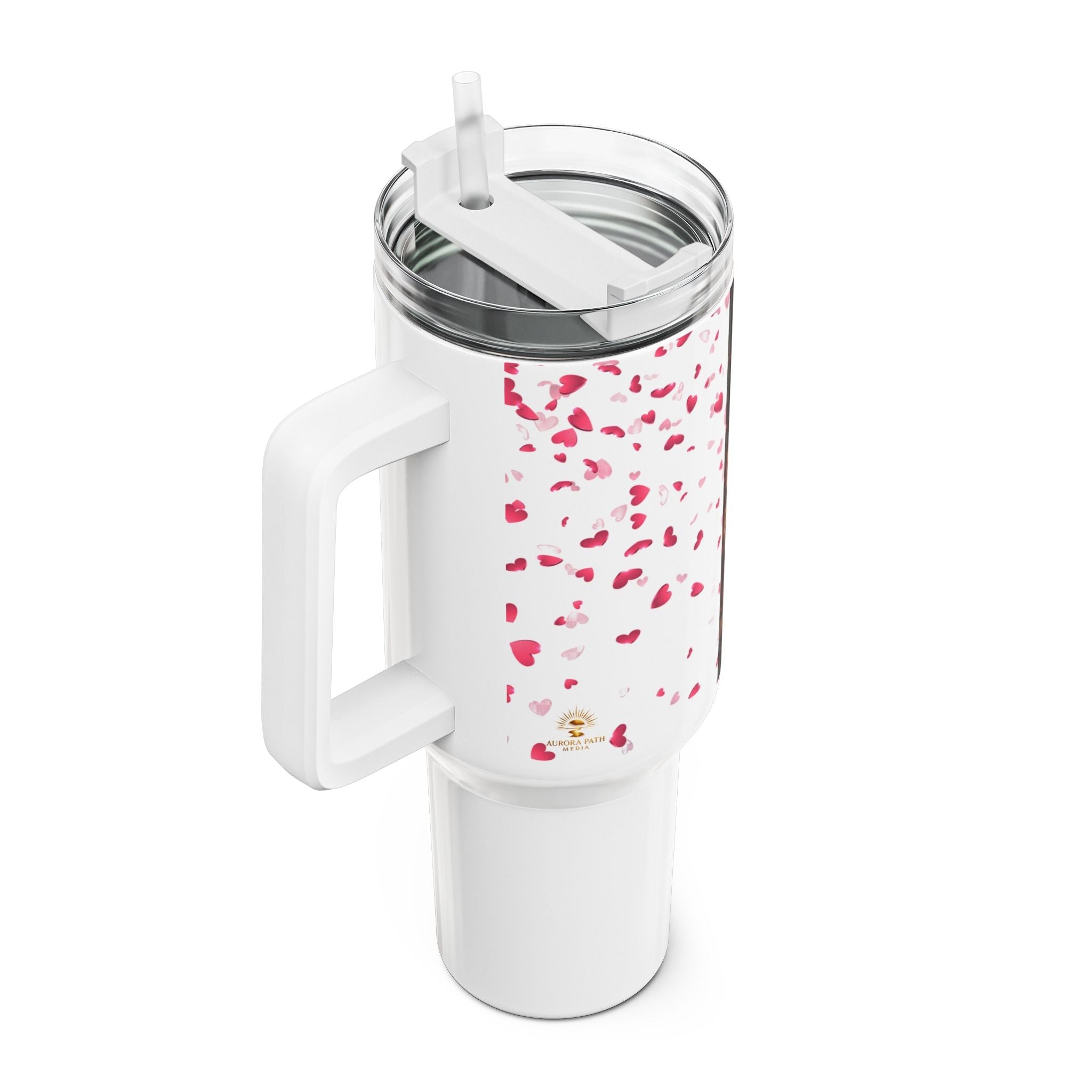 40oz Rose Tumbler with Heart Petal Design — Insulated Travel Mug for Valentine’s & Romantic Gifts - Aurora Path Media2006786607792487992340oz Rose Tumbler with Heart Petal Design — Insulated Travel Mug for Valentine’s & Romantic GiftsWhite40oz