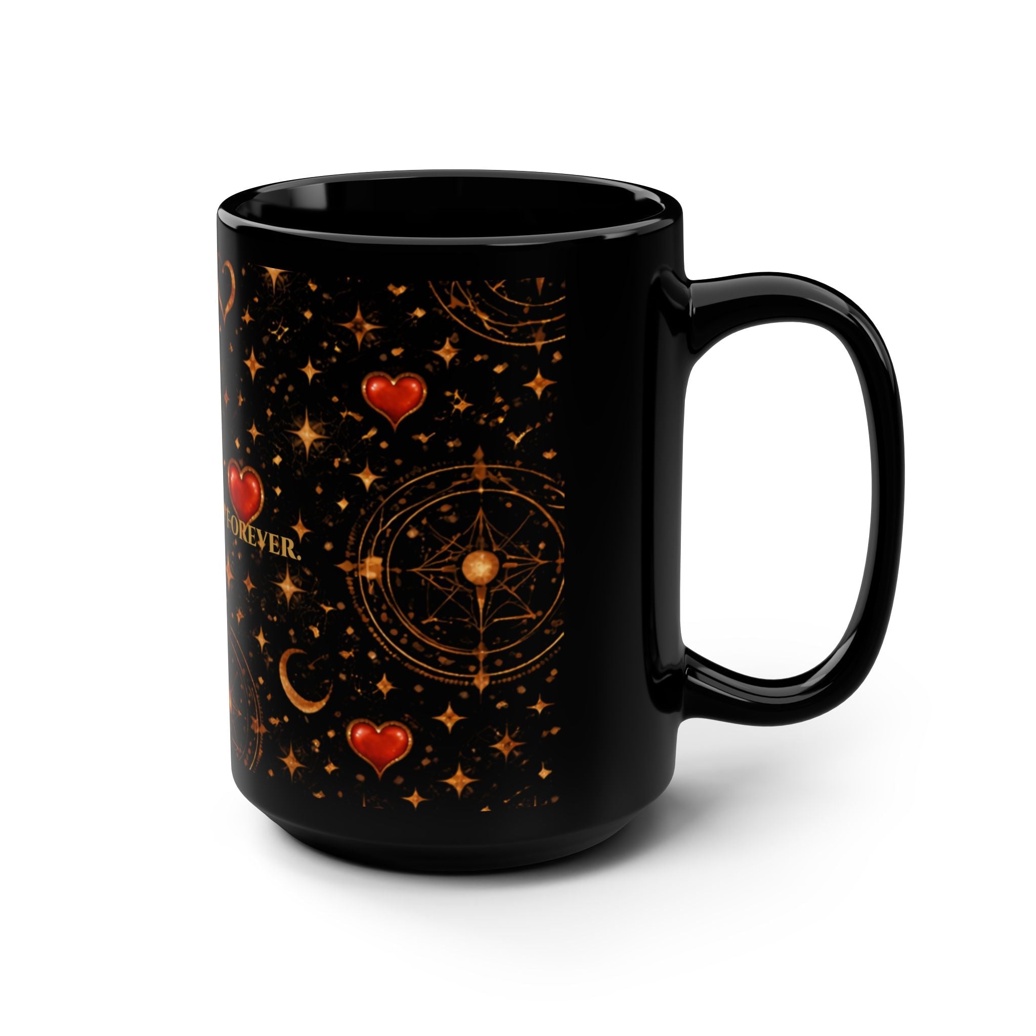 A Quiet Kind of Forever — 15oz Black Mug with Celestial Valentine Design - Aurora Path Media44263616450627464540A Quiet Kind of Forever — 15oz Black Mug with Celestial Valentine Design15oz