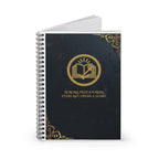 Aurora Path Journal Spiral Notebook — “Every Key Opens a Story” Ruled Notebook - Aurora Path Media#original_value#One Size