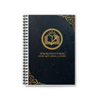 Aurora Path Journal Spiral Notebook — “Every Key Opens a Story” Ruled Notebook - Aurora Path Media#original_value#One Size