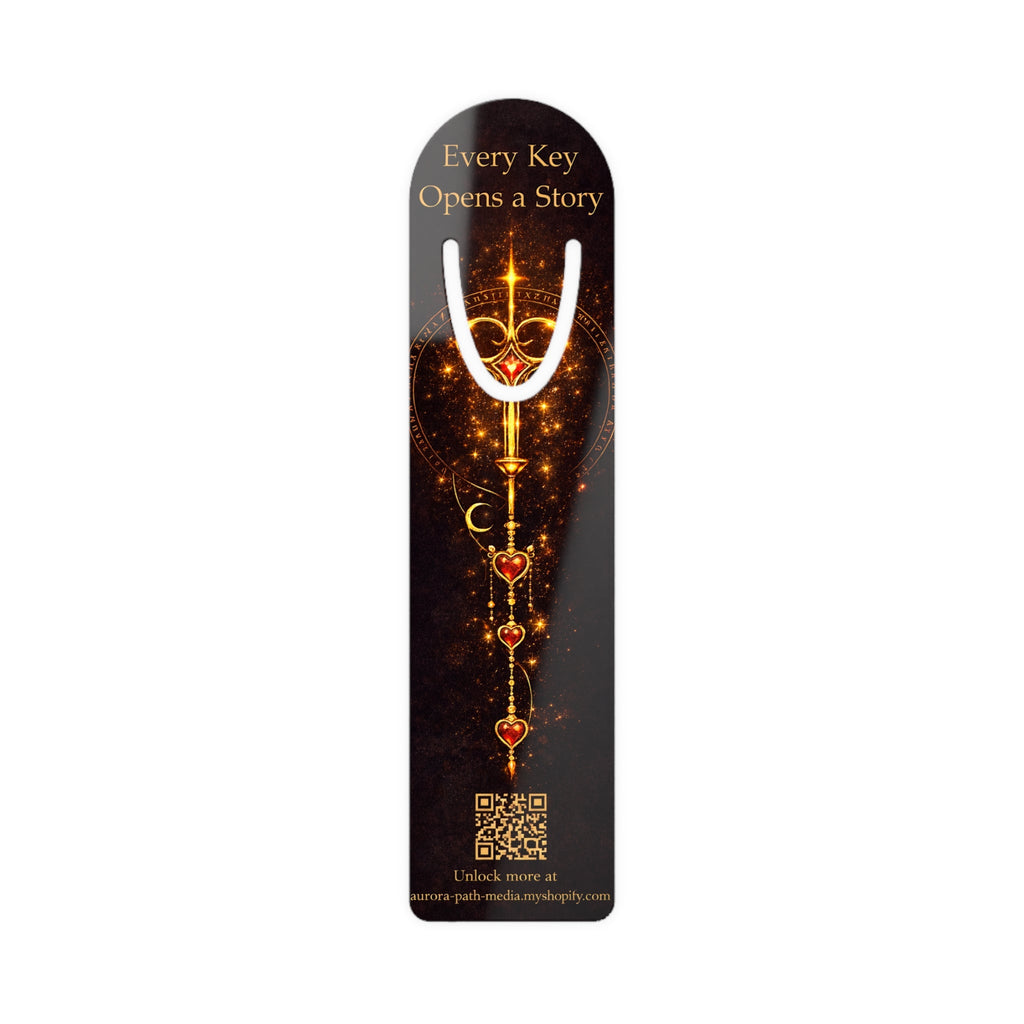 Aurora Path Media Brushed Metal Bookmark — QR - Linked Promotional Bookmark - Aurora Path Media13110874930224578315Aurora Path Media Brushed Metal Bookmark — QR - Linked Promotional BookmarkWhiteOne size