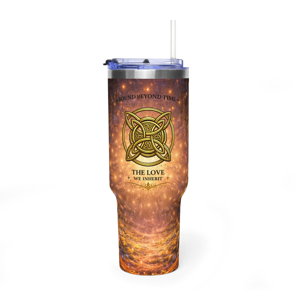 ✨ Bound Beyond Time Celtic Knot 40oz Vacuum Thermal Tumbler - Aurora Path Media9986007003636456019999860070036364560199✨ Bound Beyond Time Celtic Knot 40oz Vacuum Thermal TumblerBlack40oz