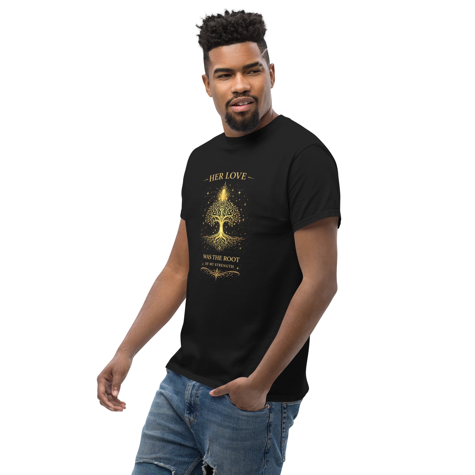 🌷 Bound Beyond Time — The Love We Inherit” Unisex Classic Tee - Aurora Path Media5478067_12634Product mockupSMaroon