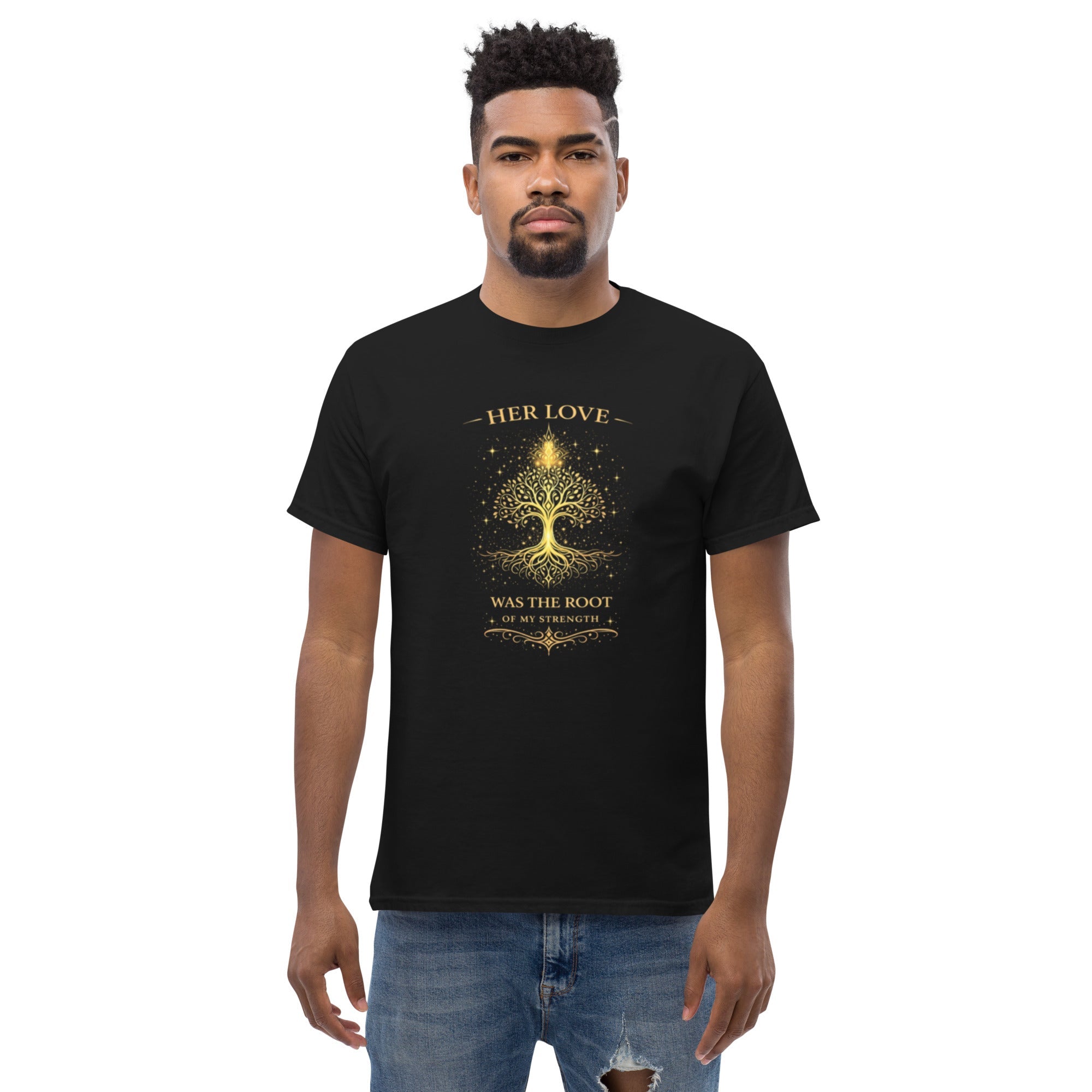 🌷 Bound Beyond Time — The Love We Inherit” Unisex Classic Tee - Aurora Path Media5478067_12634Product mockupSMaroon