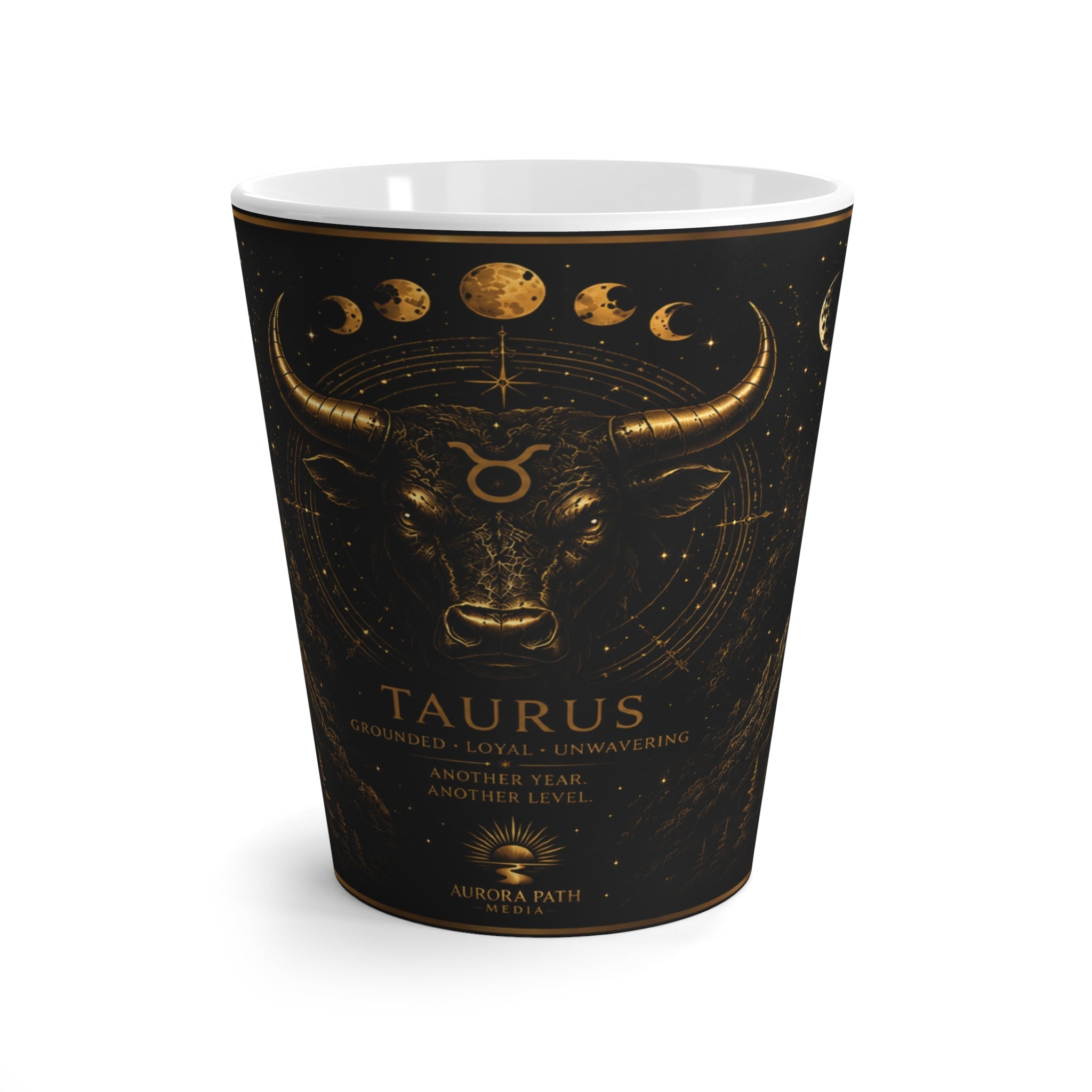✨ Celestial Bull Latte Mug Taurus Zodiac Astrology Coffee Cup — 12oz - Aurora Path Media19043754511714069585✨ Celestial Bull Latte Mug Taurus Zodiac Astrology Coffee Cup — 12oz12oz