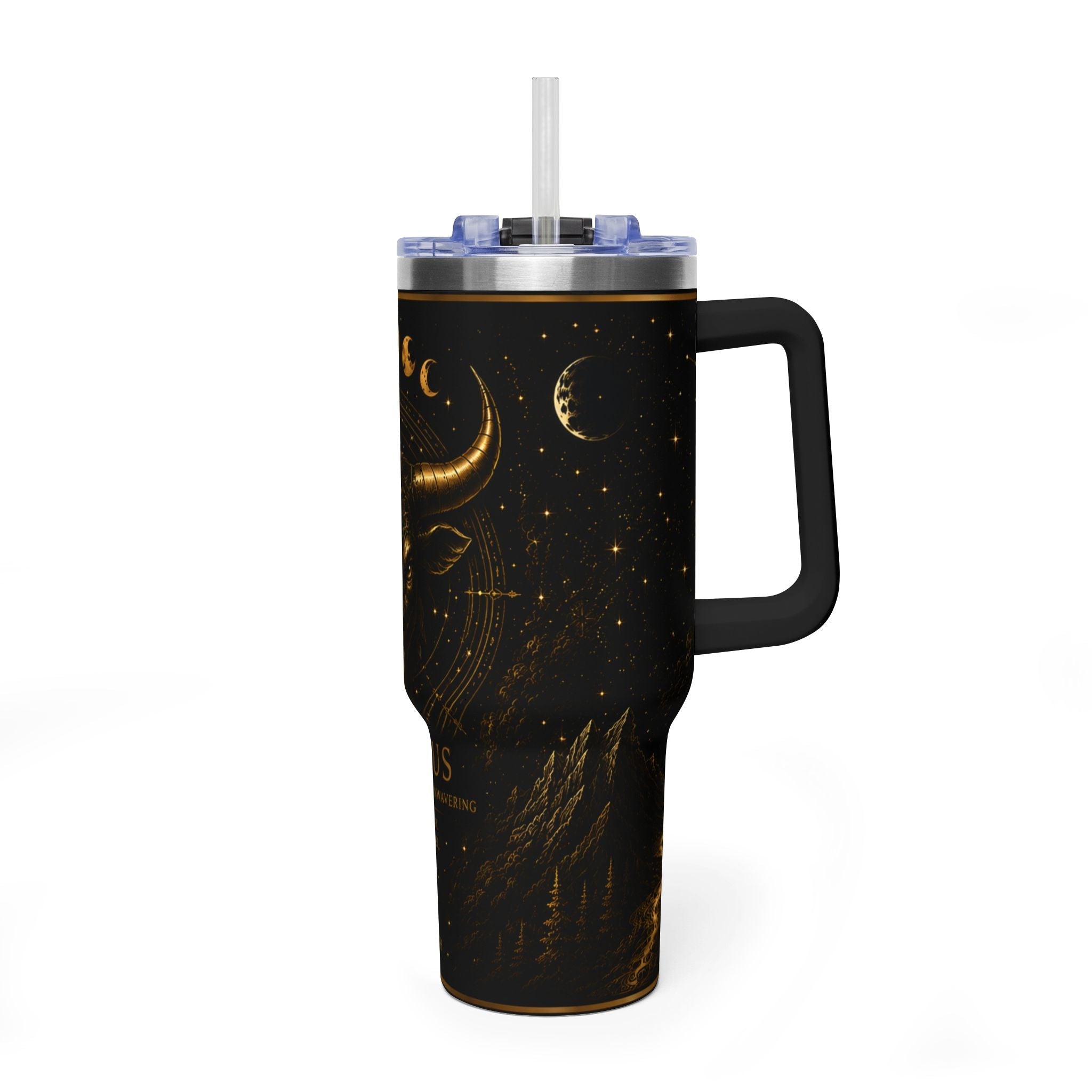 ✨ Celestial Bull Relic Taurus Zodiac 40oz Thermal Tumbler - Aurora Path Media27643800523429993435✨ Celestial Bull Relic Taurus Zodiac 40oz Thermal TumblerBlack40oz