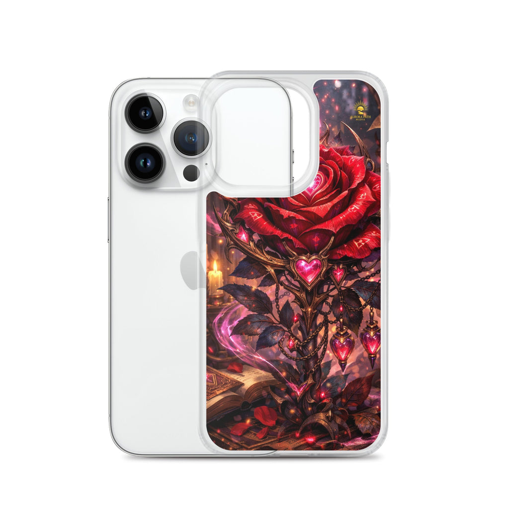 ❤️ Clear iPhone® Case — Slim Transparent Protective Cover - Aurora Path Media2098055_16241Product mockupiPhone 14 Pro