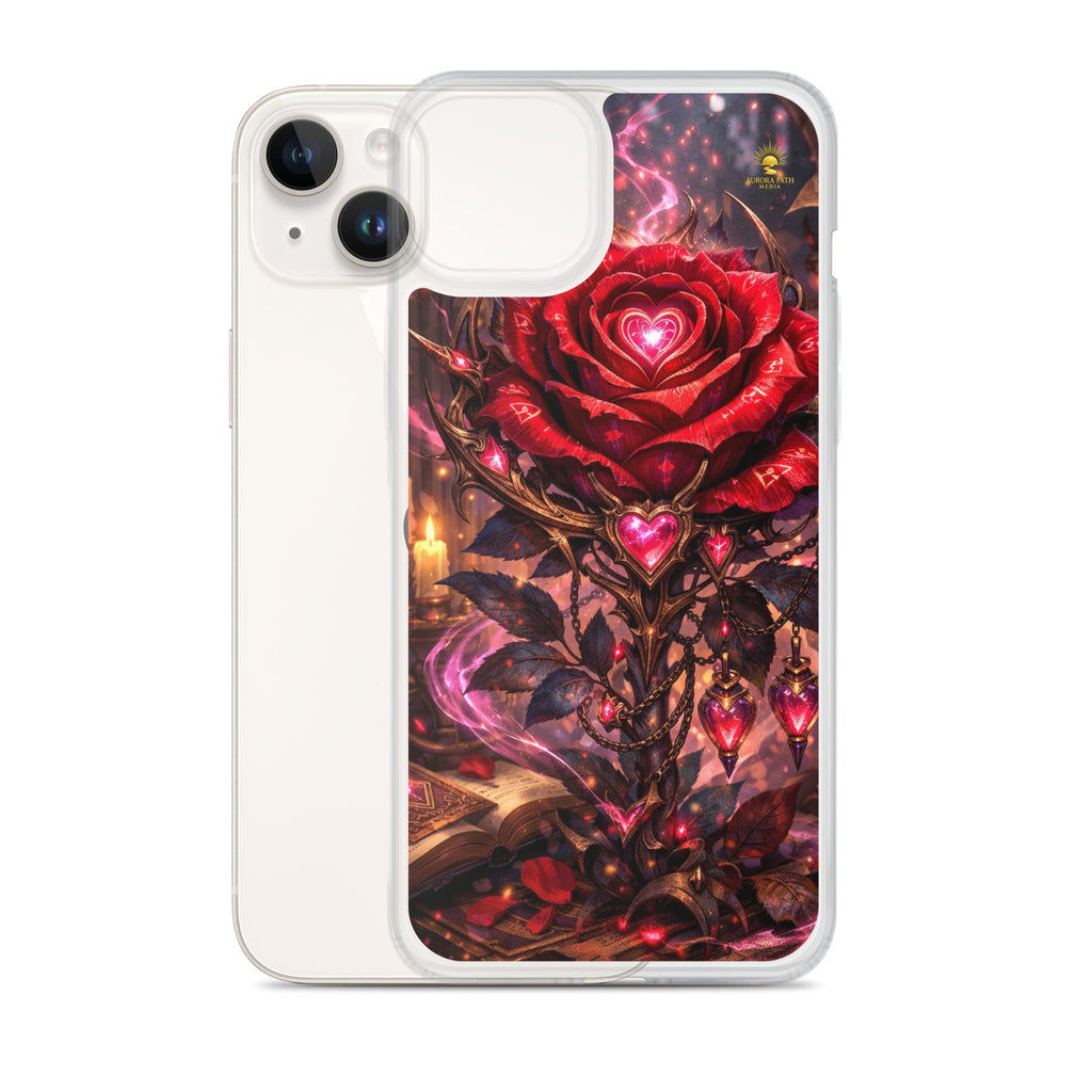 ❤️ Clear iPhone® Case — Slim Transparent Protective Cover - Aurora Path Media2098055_16242Product mockupiPhone 14 Plus
