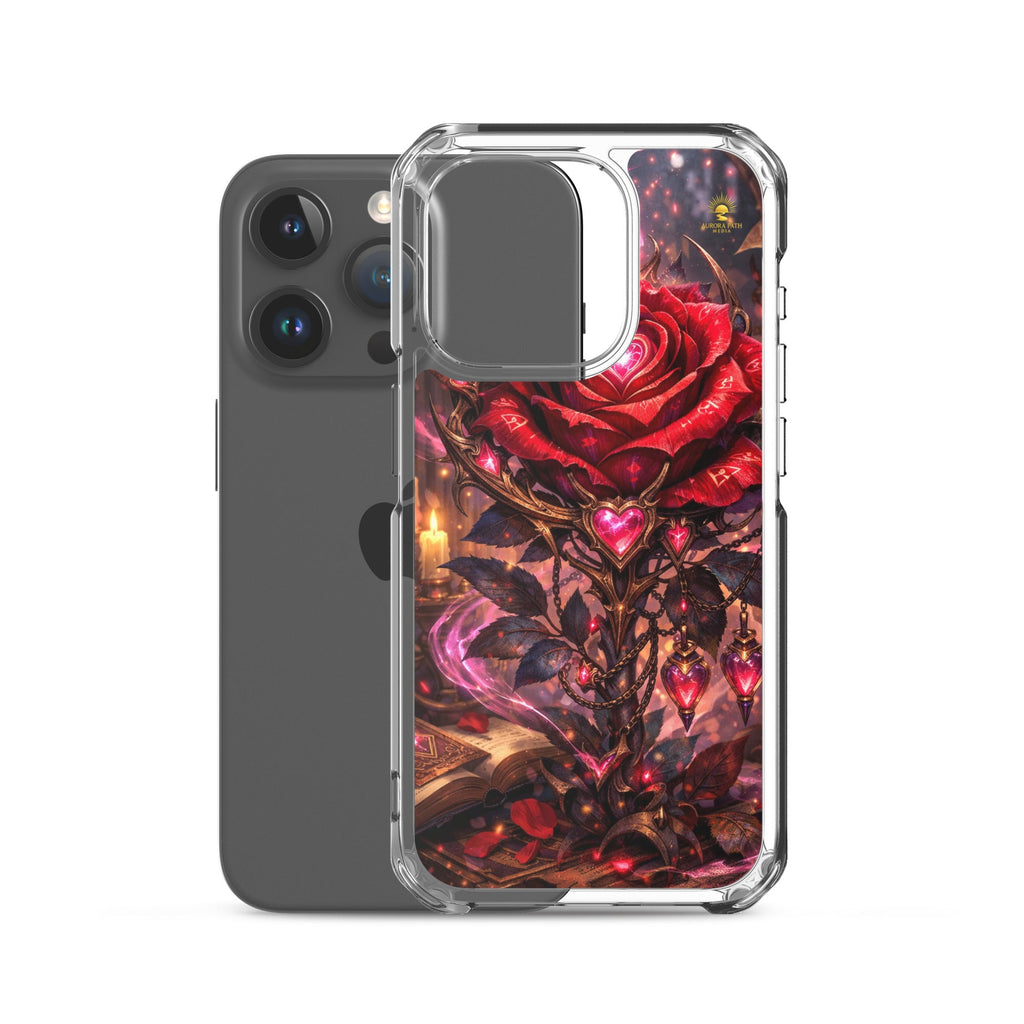 ❤️ Clear iPhone® Case — Slim Transparent Protective Cover - Aurora Path Media2098055_17618Product mockupiPhone 15 Pro