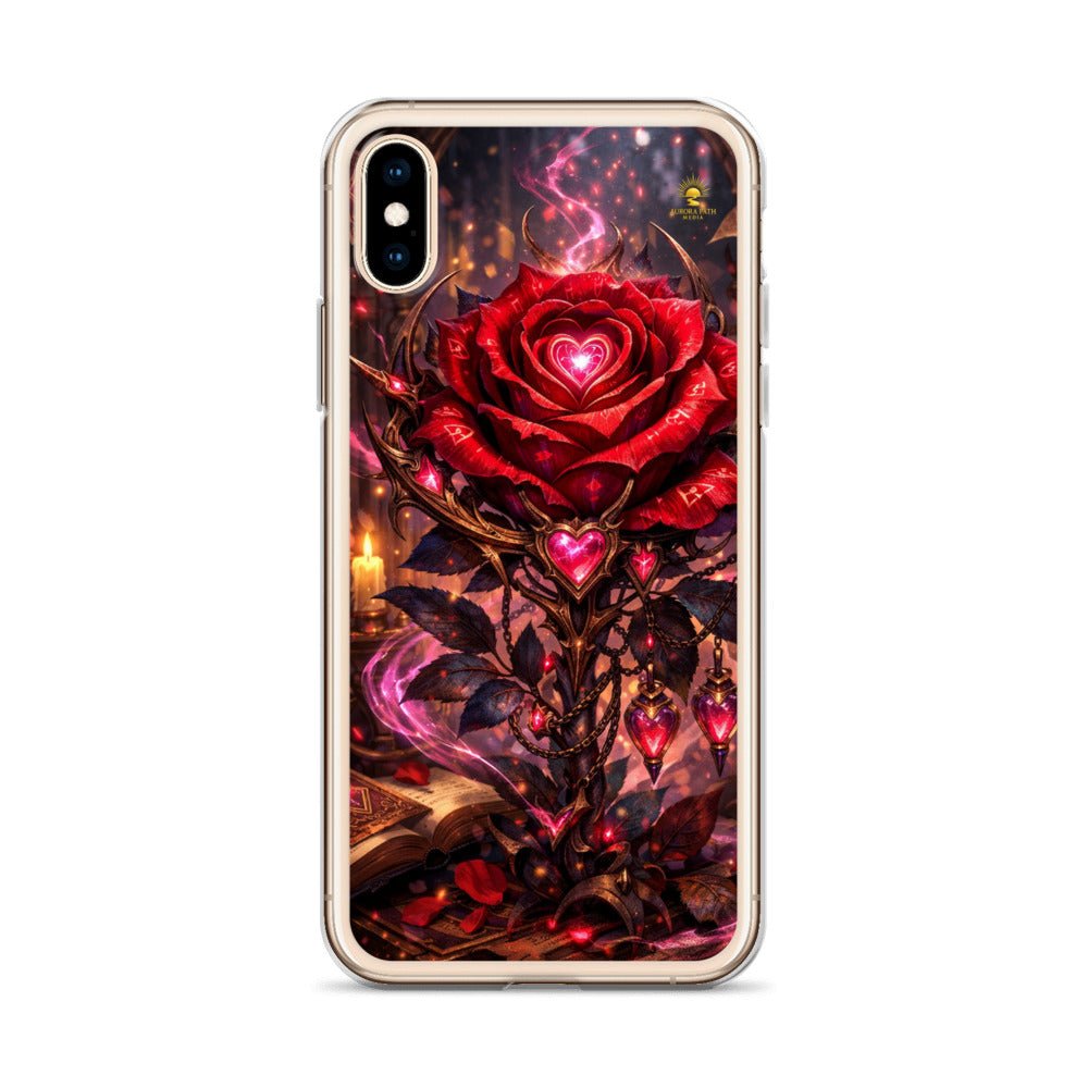 ❤️ Clear iPhone® Case — Slim Transparent Protective Cover - Aurora Path Media2098055_8933Product mockupiPhone X/XS