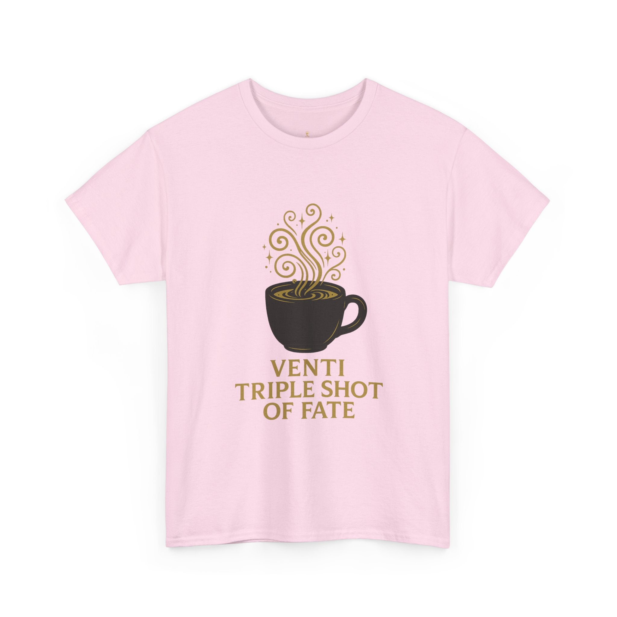Coffee Tee — "Venti Triple Shot of Fate" Graphic Shirt - Aurora Path Media32954004397187985389Coffee Tee — "Venti Triple Shot of Fate" Graphic ShirtSRed