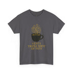 Coffee Tee — "Venti Triple Shot of Fate" Graphic Shirt - Aurora Path Media32954004397187985389Coffee Tee — "Venti Triple Shot of Fate" Graphic ShirtSRed
