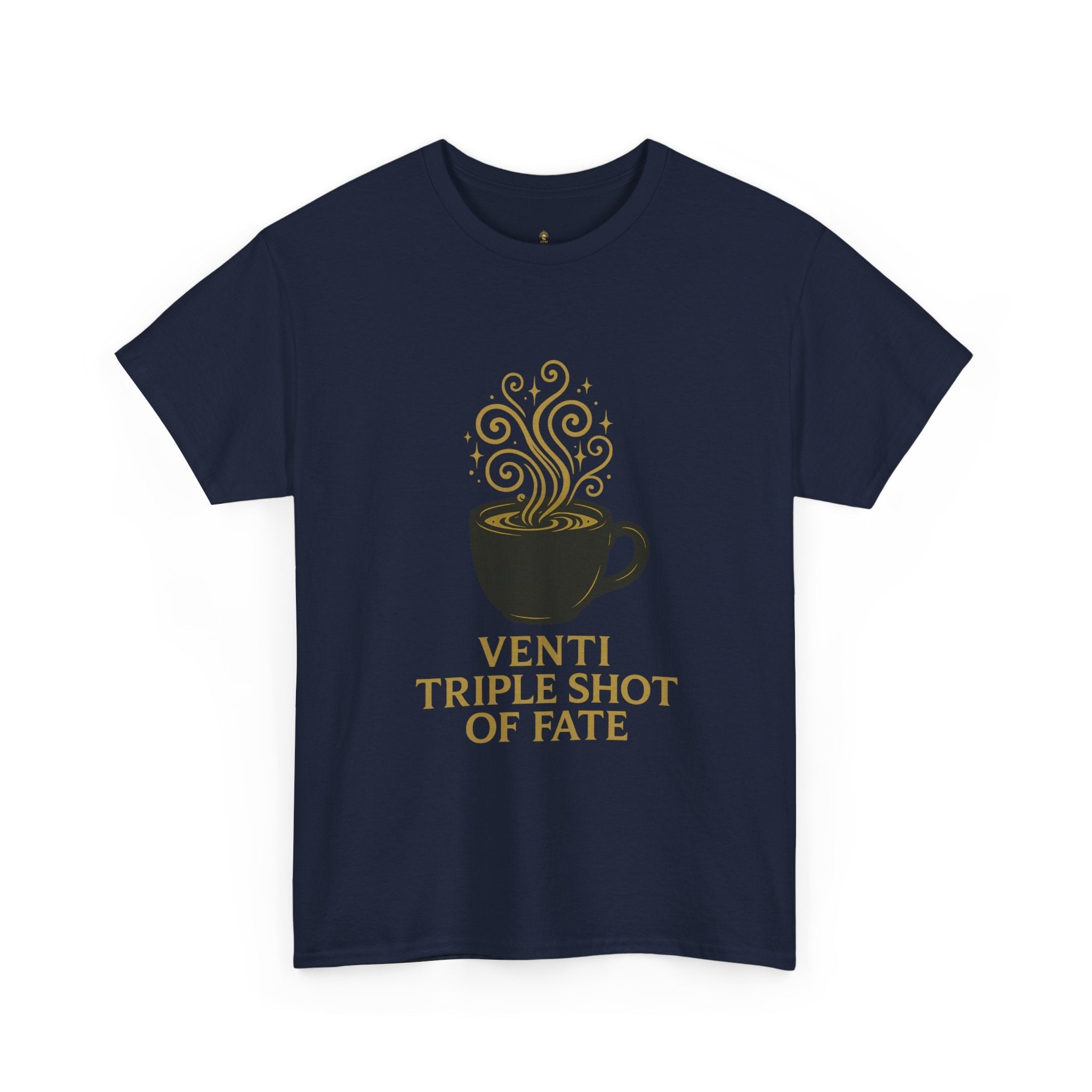 Coffee Tee — "Venti Triple Shot of Fate" Graphic Shirt - Aurora Path Media32954004397187985389Coffee Tee — "Venti Triple Shot of Fate" Graphic ShirtSRed