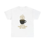 Coffee Tee — "Venti Triple Shot of Fate" Graphic Shirt - Aurora Path Media32954004397187985389Coffee Tee — "Venti Triple Shot of Fate" Graphic ShirtSRed