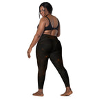 Crossover leggings with pockets - Aurora Path Media4978382_14136Product mockup2XS