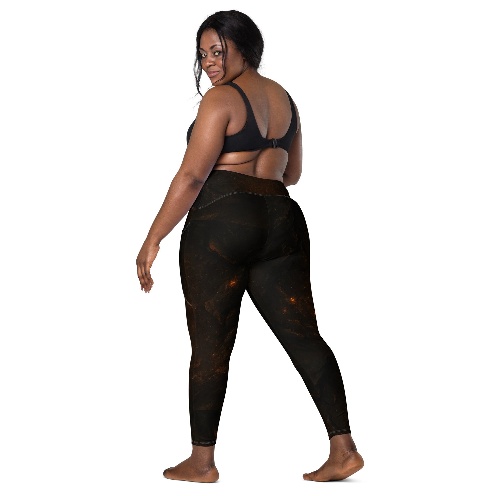 Crossover leggings with pockets - Aurora Path Media4978382_14136Product mockup2XS