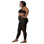 Crossover leggings with pockets - Aurora Path Media4978382_14136Product mockup2XS