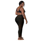 Crossover leggings with pockets - Aurora Path Media4978382_14136Product mockup2XS