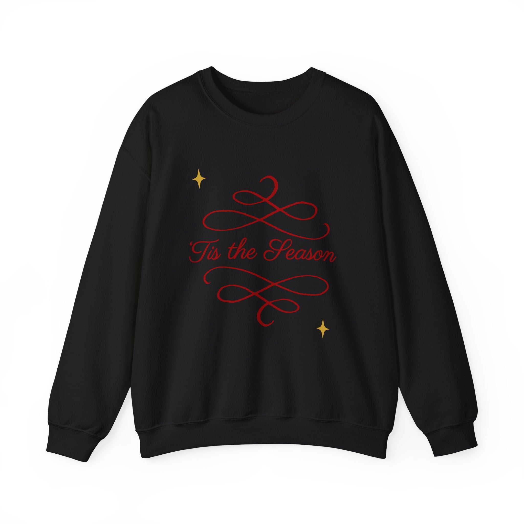 Festive "Tis the Season" Crewneck Sweatshirt — Holiday Cozy Pullover - Aurora Path Media17261625068985265087Festive "Tis the Season" Crewneck Sweatshirt — Holiday Cozy PulloverRedS