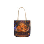 🌷 Fox Guardian Canvas Tote Bag - Aurora Path Media11938070943757493924🌷 Fox Guardian Canvas Tote BagBeige13" × 13''