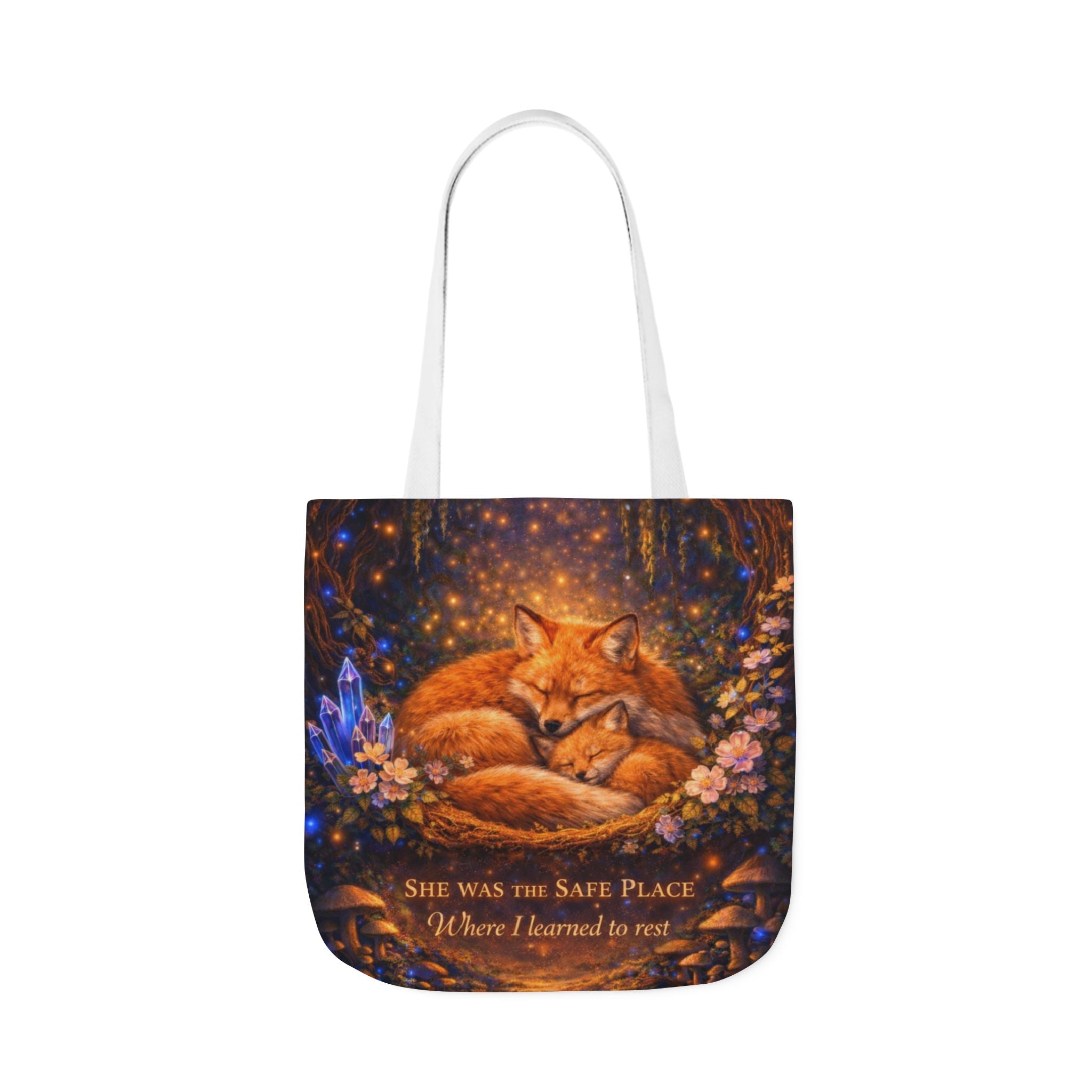 🌷 Fox Guardian Canvas Tote Bag - Aurora Path Media18357086850193544574🌷 Fox Guardian Canvas Tote BagWhite18" × 18''