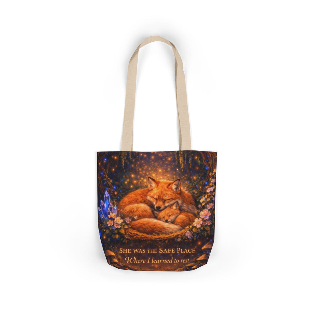 🌷 Fox Guardian Canvas Tote Bag - Aurora Path Media18357086850193544574🌷 Fox Guardian Canvas Tote BagWhite18" × 18''