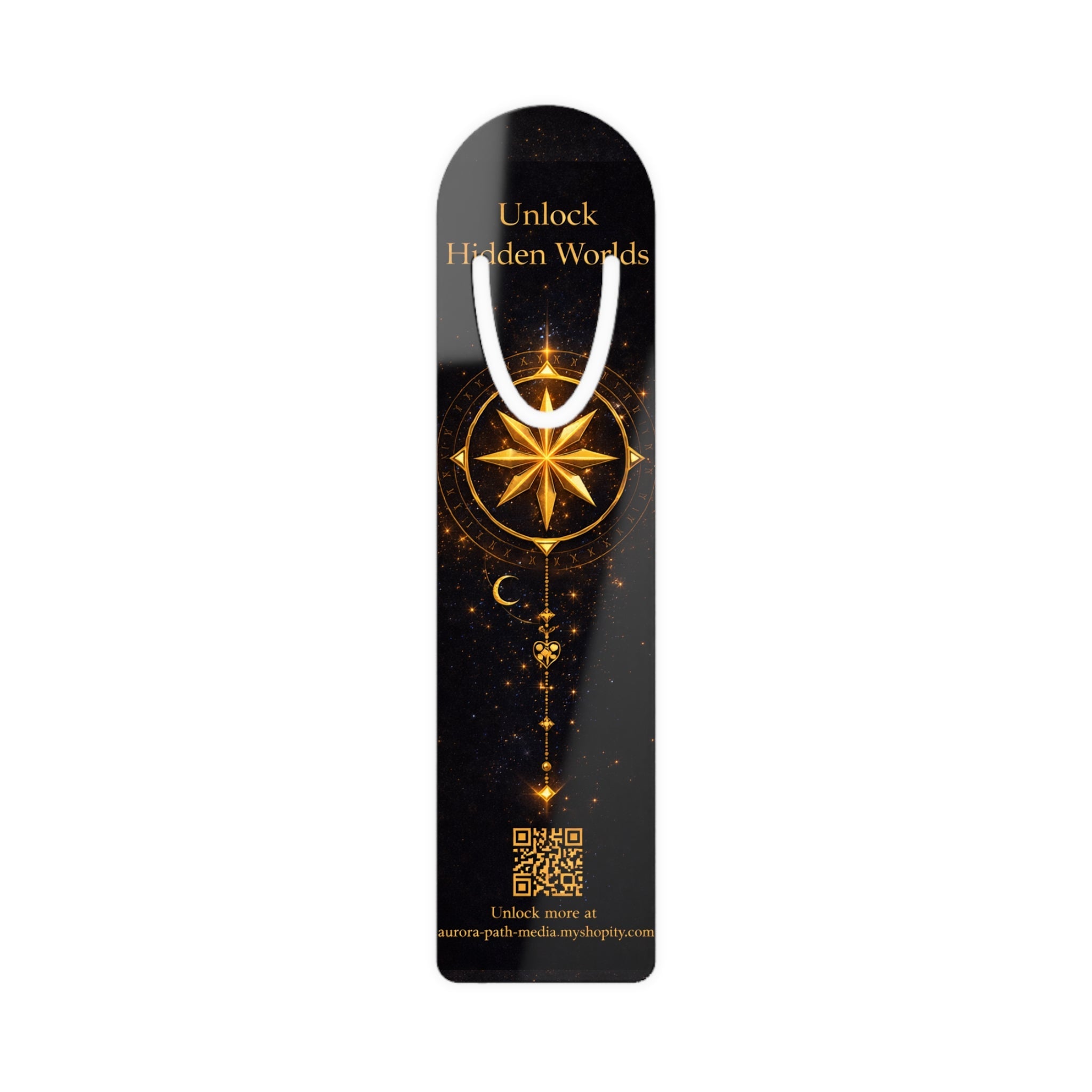 ✨ Golden Star Celestial Bookmark — "Unlock Hidden Worlds" Metal Bookmark - Aurora Path Media30319630961521732628✨ Golden Star Celestial Bookmark — "Unlock Hidden Worlds" Metal BookmarkWhiteOne size