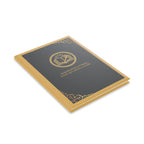 Hardcover Journal — 'Aurora Path' Gold Foil Notebook (Every Key Opens a Story) - Aurora Path Media#original_value#MatteRuled lineA5