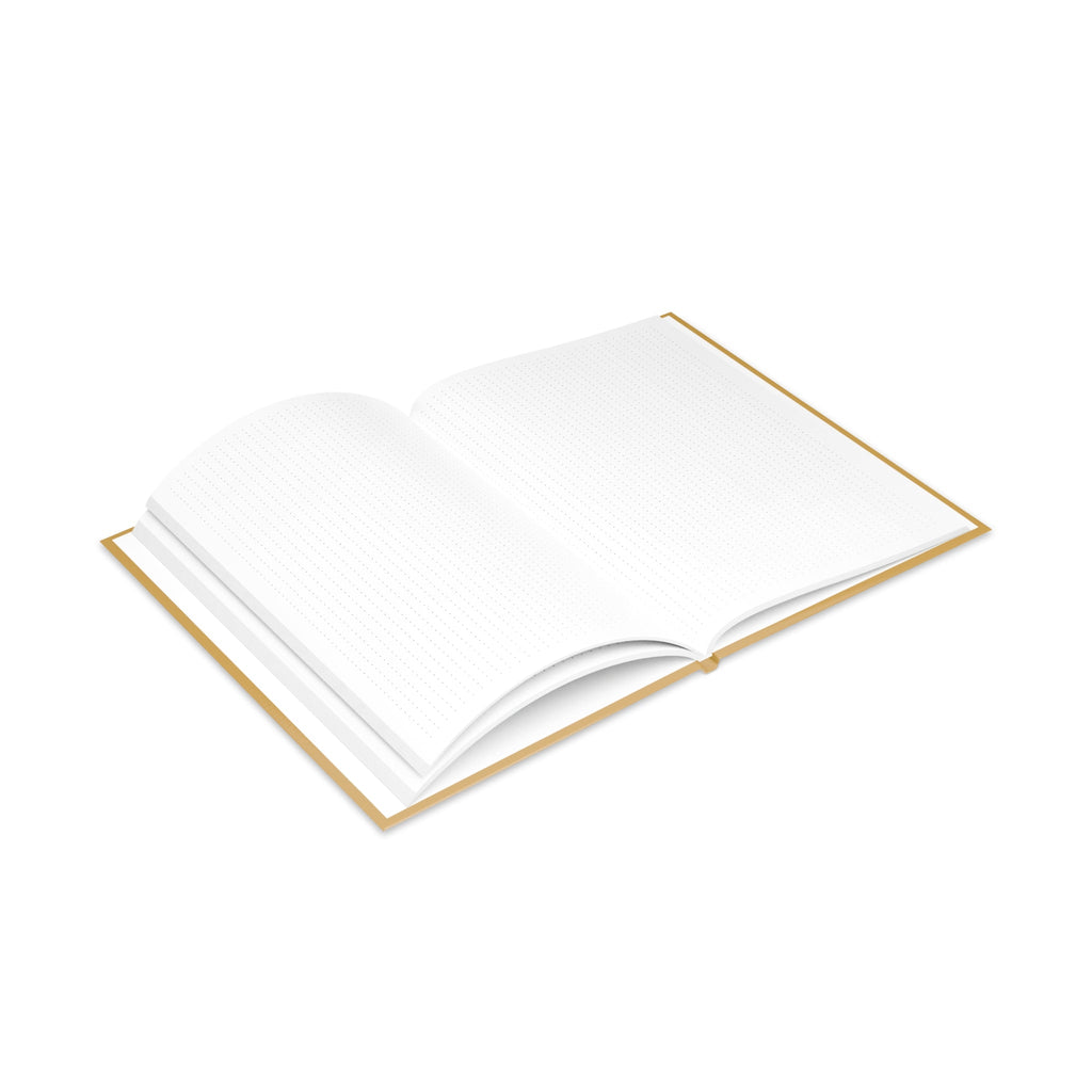Hardcover Journal — 'Aurora Path' Gold Foil Notebook (Every Key Opens a Story) - Aurora Path Media#original_value#MatteRuled lineA5