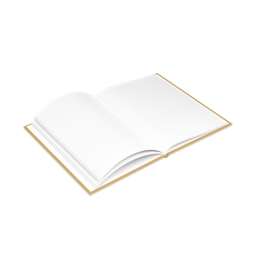 Hardcover Journal — 'Aurora Path' Gold Foil Notebook (Every Key Opens a Story) - Aurora Path Media#original_value#MatteRuled lineA5
