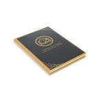 Hardcover Journal — 'Aurora Path' Gold Foil Notebook (Every Key Opens a Story) - Aurora Path Media#original_value#MatteRuled lineA5