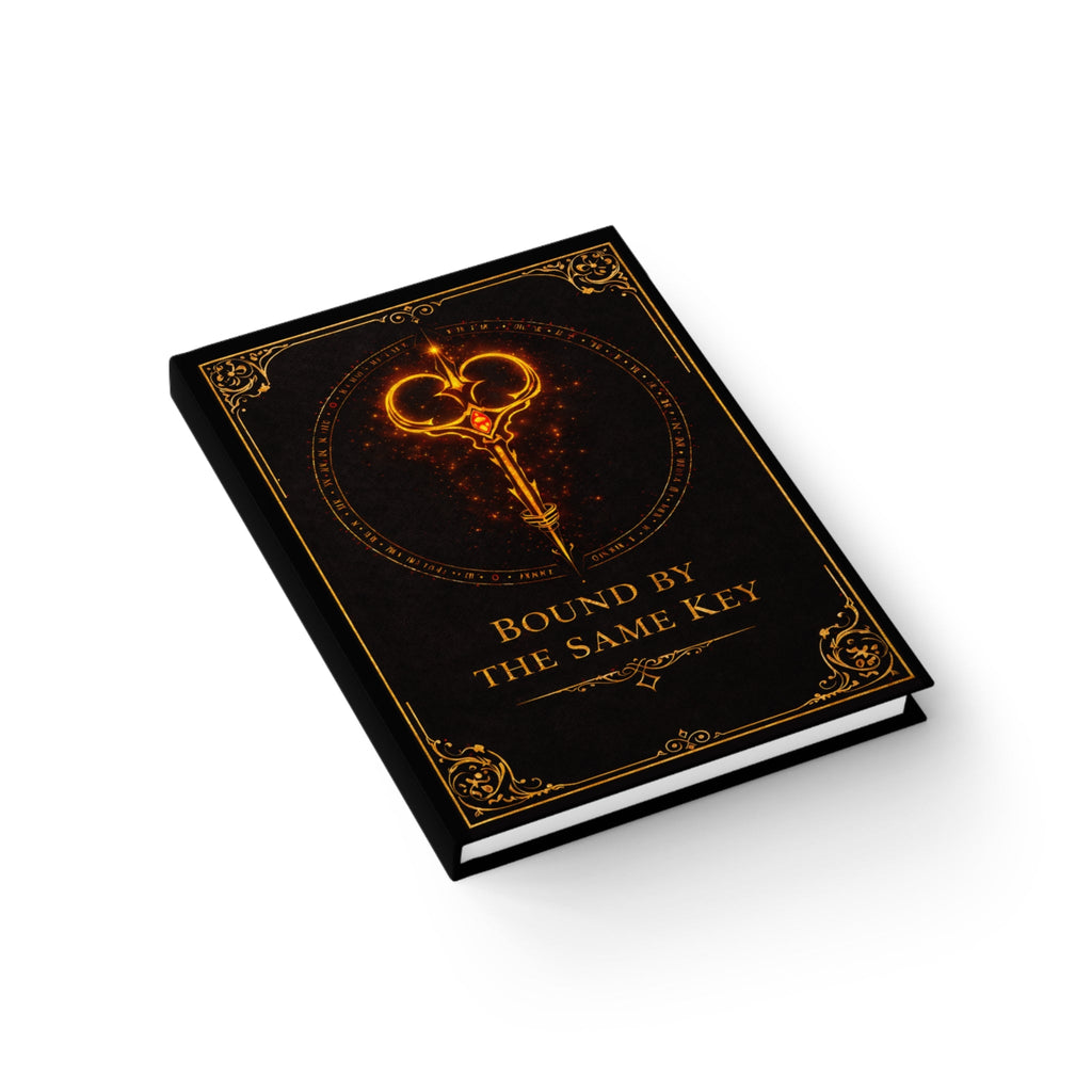 Hardcover Journal — "Bound by the Same Key" Gothic Key Design - Aurora Path Media10423412865596987041Hardcover Journal — "Bound by the Same Key" Gothic Key DesignJournal