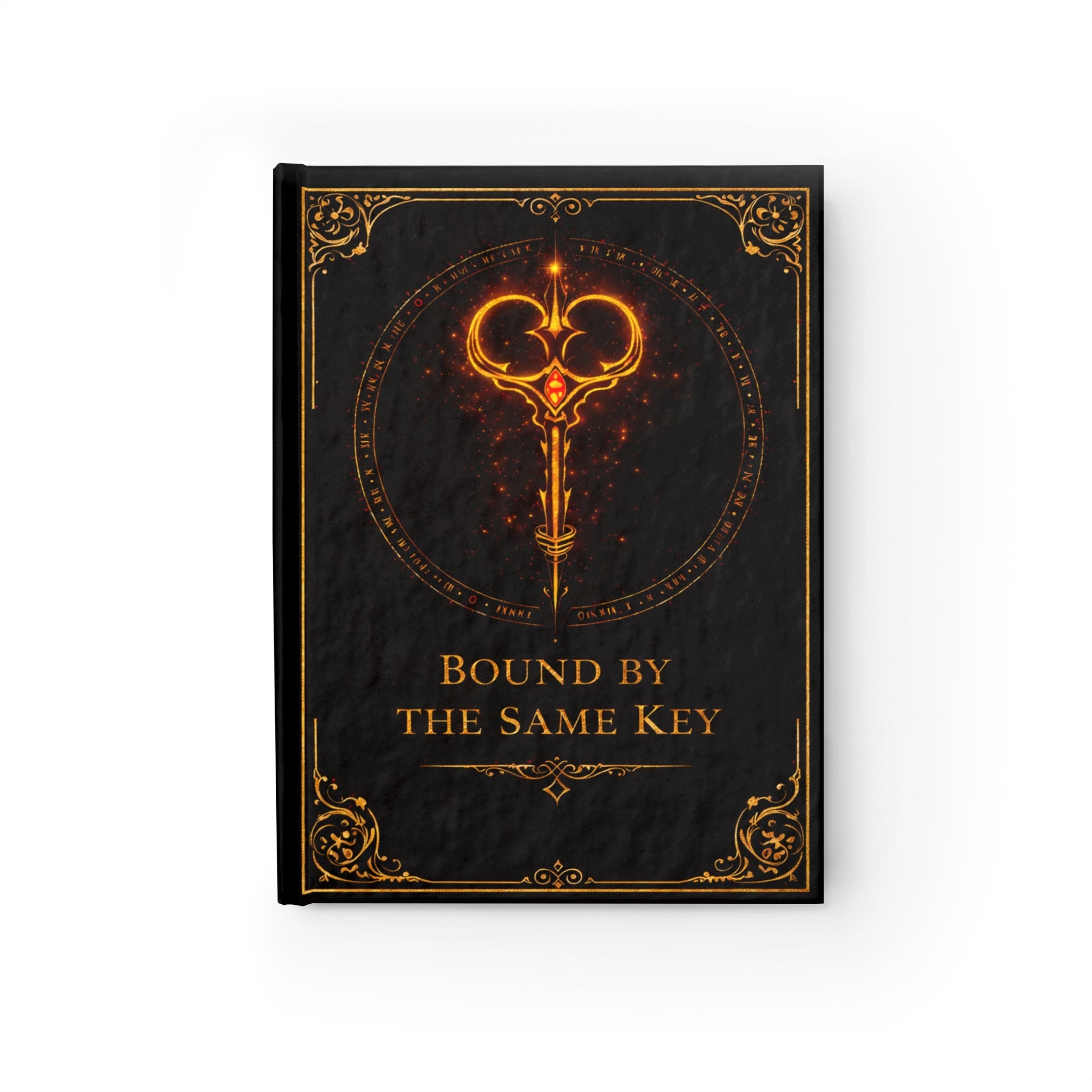 Hardcover Journal — "Bound by the Same Key" Gothic Key Design - Aurora Path Media10423412865596987041Hardcover Journal — "Bound by the Same Key" Gothic Key DesignJournal