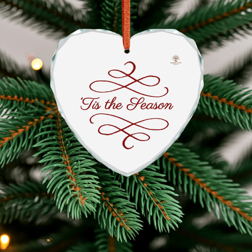 Heart Crystal Ornament - "’Tis the Season" Holiday Keepsake - Aurora Path Media29106623483045873664Heart Crystal Ornament - "’Tis the Season" Holiday KeepsakeOne sizeHeart