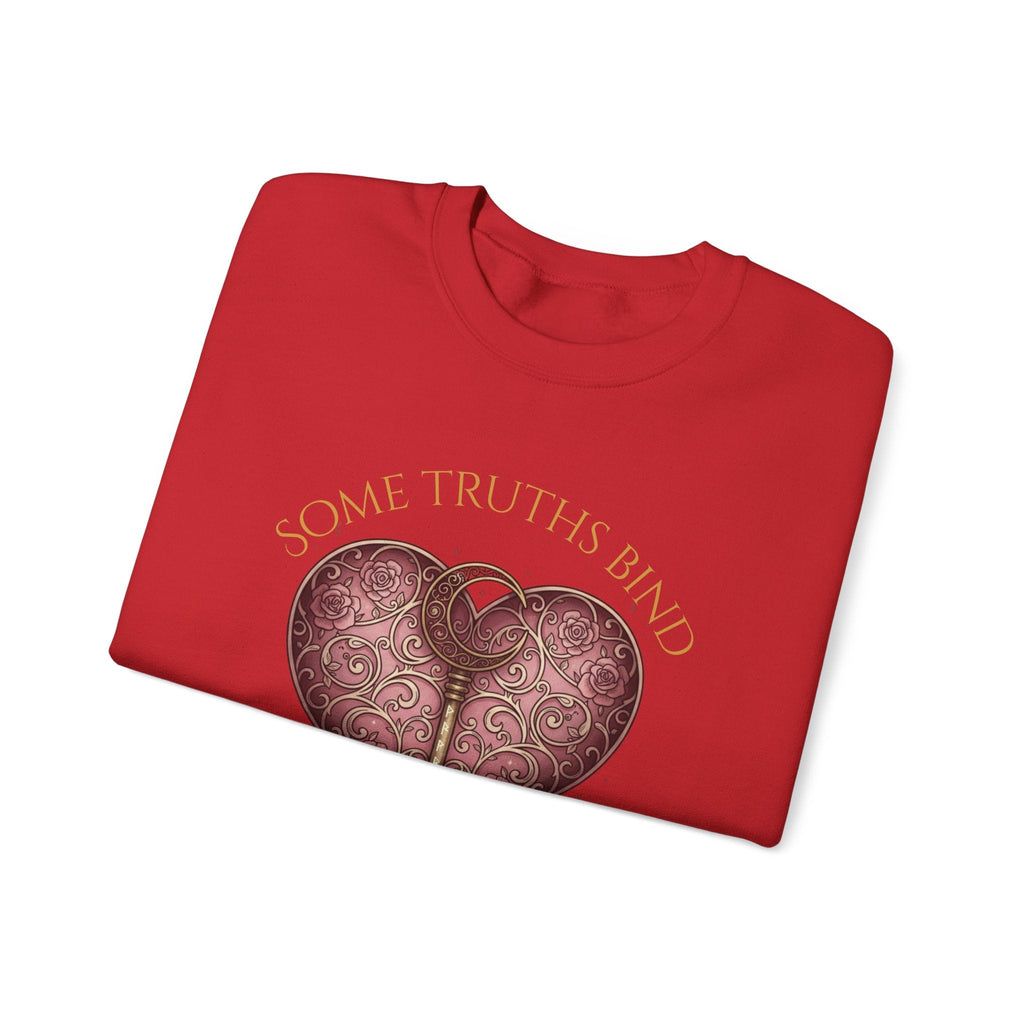 Heart Key Crewneck Sweatshirt – Vintage Ornate Heart Lock Graphic - Aurora Path Media15541725790958123898Heart Key Crewneck Sweatshirt – Vintage Ornate Heart Lock GraphicRedS