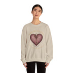 Heart Key Crewneck Sweatshirt – Vintage Ornate Heart Lock Graphic - Aurora Path Media15541725790958123898Heart Key Crewneck Sweatshirt – Vintage Ornate Heart Lock GraphicRedS