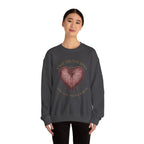 Heart Key Crewneck Sweatshirt – Vintage Ornate Heart Lock Graphic - Aurora Path Media15541725790958123898Heart Key Crewneck Sweatshirt – Vintage Ornate Heart Lock GraphicRedS