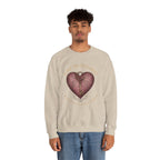 Heart Key Crewneck Sweatshirt – Vintage Ornate Heart Lock Graphic - Aurora Path Media15541725790958123898Heart Key Crewneck Sweatshirt – Vintage Ornate Heart Lock GraphicRedS