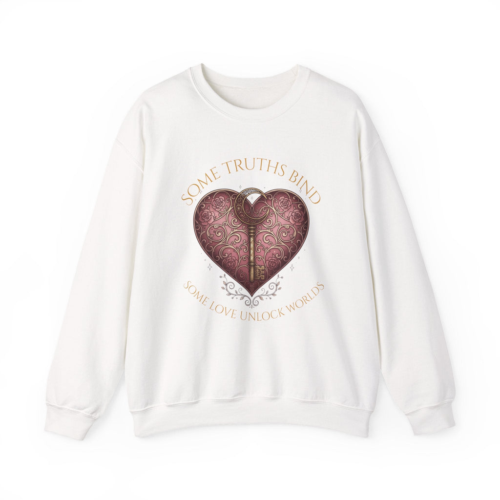 Heart Key Crewneck Sweatshirt – Vintage Ornate Heart Lock Graphic - Aurora Path Media15541725790958123898Heart Key Crewneck Sweatshirt – Vintage Ornate Heart Lock GraphicRedS