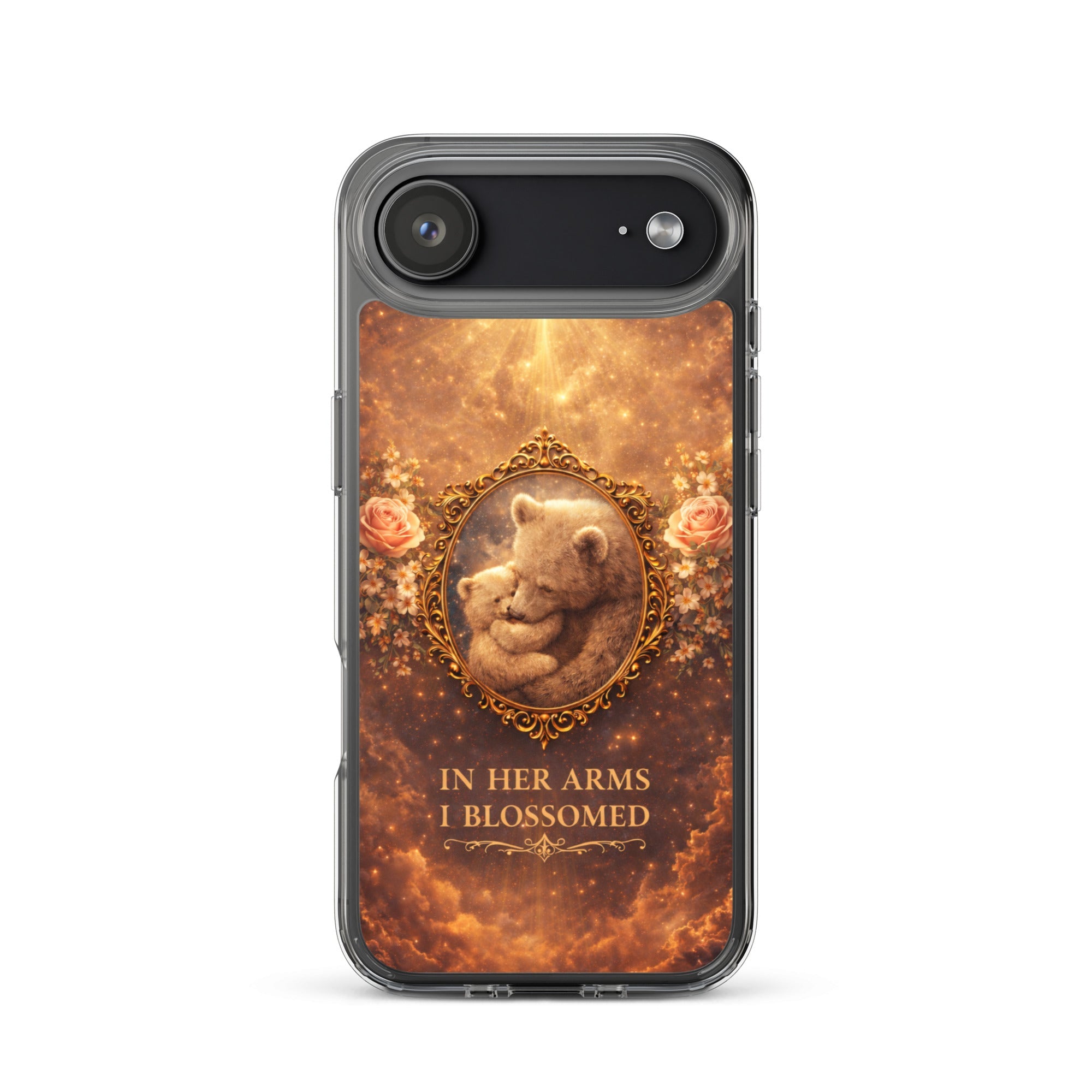 🌷 In Her Arms I Blossomed Motherhood Phone Case® - Aurora Path Media8918081_33994Product mockupiPhone 17 Air