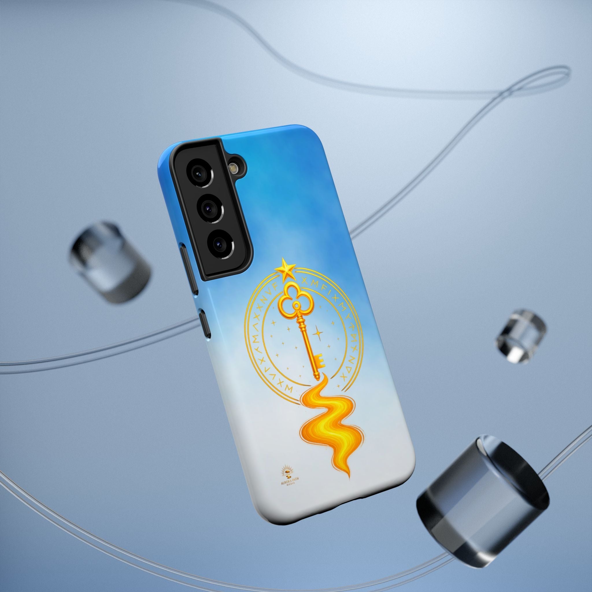 Key of Stars Gradient Impact-Resistant Phone Case - Aurora Path Media#original_value#Without gift packagingMatteiPhone 17 Pro Max