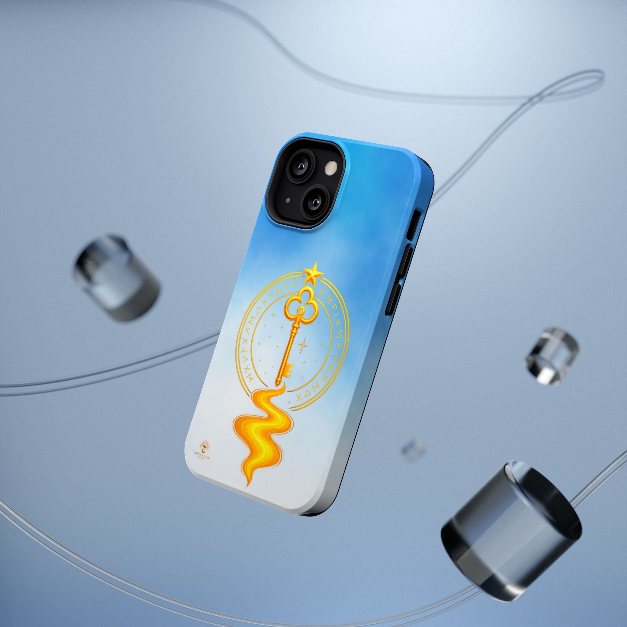 Key of Stars Gradient Impact-Resistant Phone Case - Aurora Path Media#original_value#Without gift packagingMatteiPhone 17 Pro Max